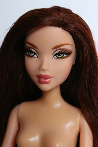 My Scene Snow Glam Chelsea nude doll Mattel barbie 3
