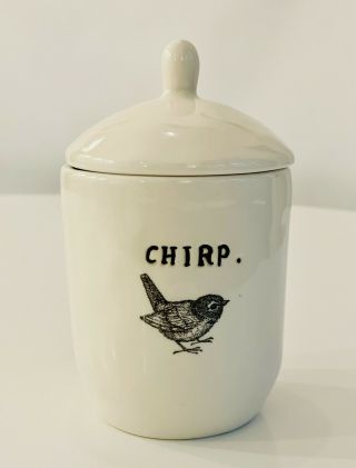 Early Rae Dunn “chirp " Baby Bird Sugar Bowl With Lid