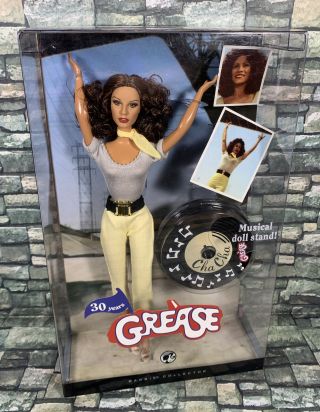 Grease: 30 Years Cha Cha Car Race Day Pant Suit Doll Barbie Silver Label 2007