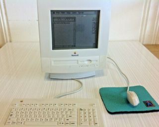 American Girl Doll Macintosh Apple Computer Key Board Mouse Pad Retired