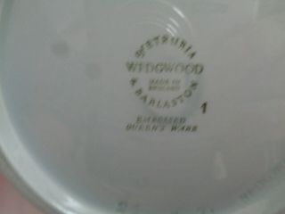Wedgwood Made In England Cream On Lavender Queensware Tea Pot 2