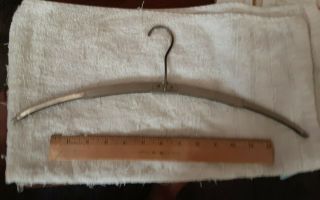 Vintage Antique Folding Travel Clothing Metal Hanger Patent Apped For Al Size