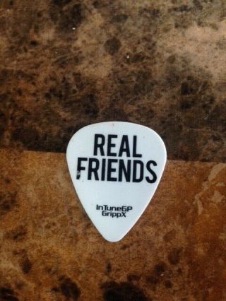 RARE Custom Real Friends Signature Guitar Pick 2