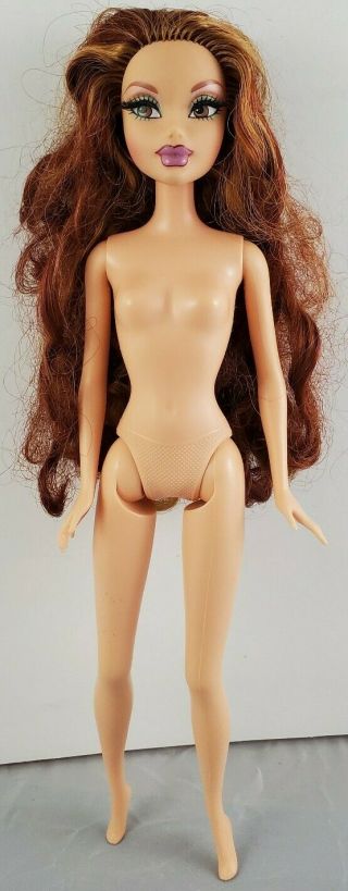 Nude Barbie My Scene Chelsea Masquerade Madness Doll Red Hair Root Eyelashes