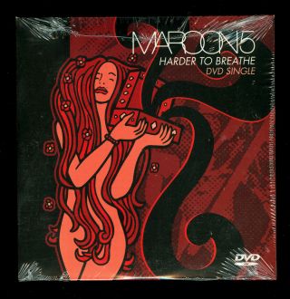 Maroon 5 Harder To Breathe Dvd Single Promo 2003