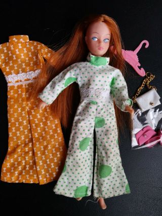 Little Miss Dollikins Uneeda - Dawn Doll Clone Red Hair Blue Eyes So Pretty
