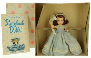 Nancy Ann Storybook Doll Fairyland Series When She Was Good Box
