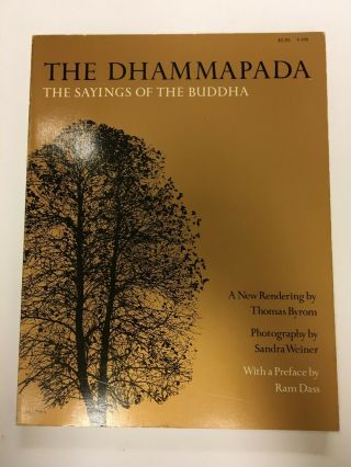 The Dhammapada By Thomas Byrom (1976,  Trade Paperback) Buddha Sayings