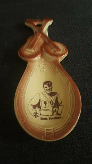 Elvis Presley Spoon Rest For Kitchens From Memphis 1980 