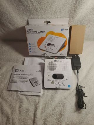 At&t 1740 Digital Answering Machine System 60 Minutes Remote Access Telephone