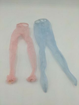 Vintage Barbie Doll Nylons Tights Stockings Pink Blue 90s