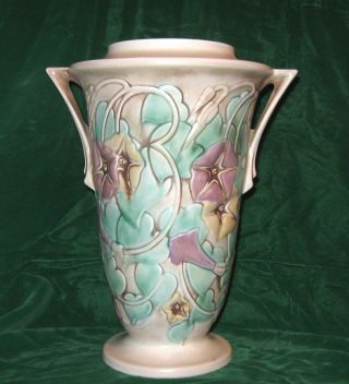 Roseville Morning Glory Vase 731 - 12