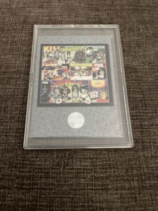 Kiss Unmasked Album Cover Card Gene Simmons Peter Criss Paul Stanley Ace