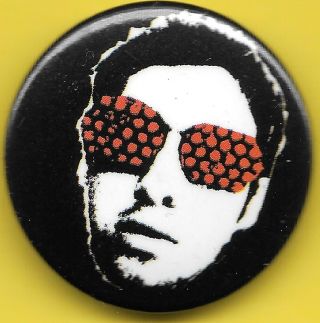 Calvin Harris Acceptable In The 80s Uk Promo Pin Badge