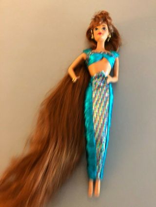 1995 Jewel Hair Mermaid Barbie Midge Doll Outfit 90 