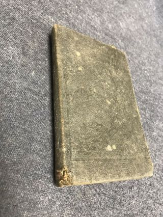 Antique 1918 Pocket Sized Holy Bible American Bible Society Testament