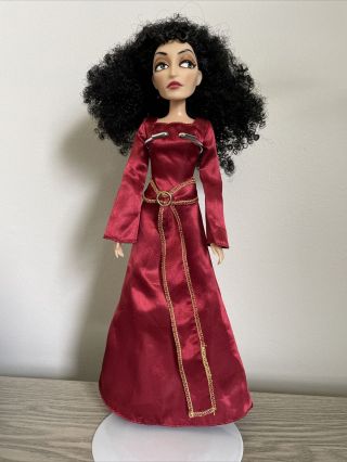 Disney Store Tangled Rapunzel Mother Gothel 12 " Articulated Doll Rare Retired