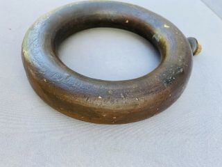 Old Stoneware Ring Jug,  Flask,  Bed Warmer,  Anna Pottery? Kirkpatrick Stoneware? 4