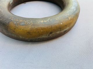 Old Stoneware Ring Jug,  Flask,  Bed Warmer,  Anna Pottery? Kirkpatrick Stoneware? 5