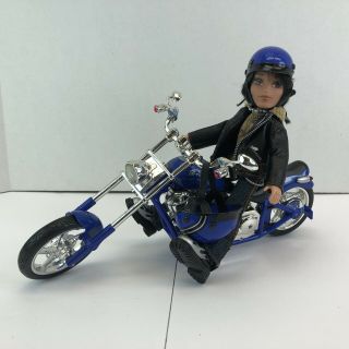 Bratz Boyz Cade Motorcycle Style Boy Doll Outfit Shoes With Bike And Helmets