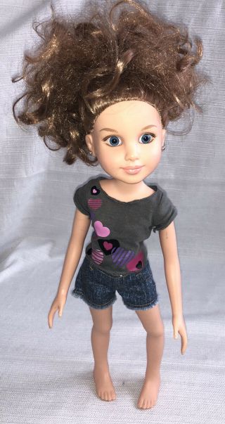 Best Friends Club Mga 18 " Jointed Doll 2009 Blue Eyes Strawberry Blonde Hair