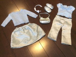 American Girl Frosty Party Outfits Fits 18” Doll (8 - Pc Set)
