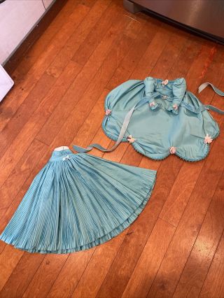 Madame Alexander 21” Turquoise Agatha 2 Piece Doll Dress,  Cissy