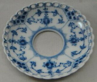 Royal Copenhagen Blue Fluted - Full Lace Bobeche/candle Ring