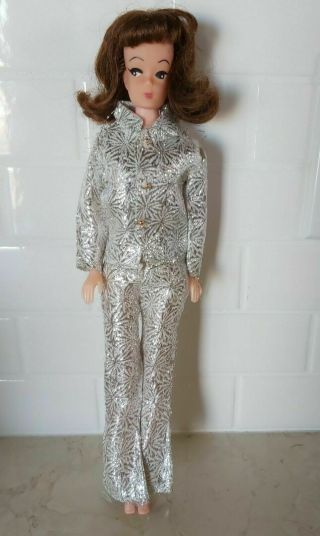 Vintage Diane Barbie Clone Doll Camay Brunette Flip Hong Kong 5011 - 1/2 Mod