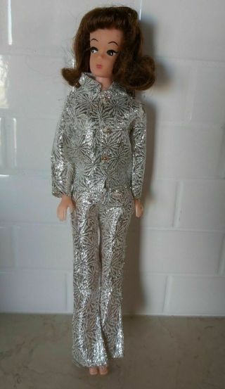 Vintage Diane Barbie Clone doll CAMAY Brunette Flip Hong Kong 5011 - 1/2 Mod 2