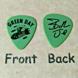 Green Day Band Logo Billy Joe Signature Guitar Pick (w - 2321)