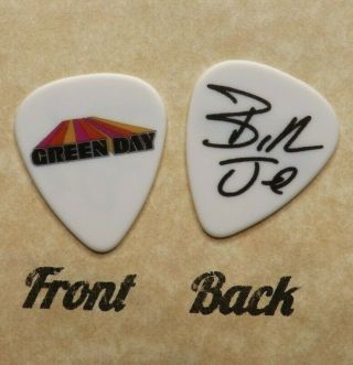 Green Day Band Logo Billy Joe Signature Guitar Pick (w - H3)