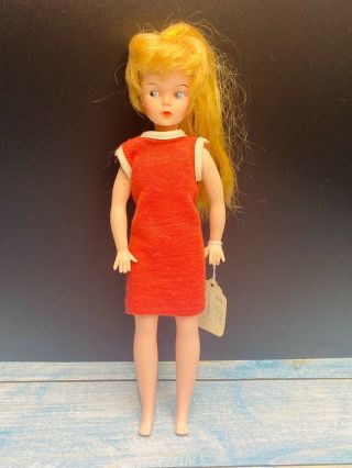 1963 Eegee Shelley Doll Growing Hair 12 " Tammy Clone Teenage Fashion Doll 17
