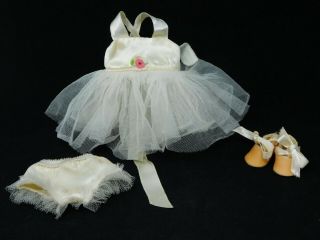 Vntg 1955 Madame Alexander - Kins 454 " Wendy Loves Her Ballet Lesson " Outfit; Tag