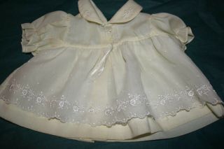 Vintage Tagged Cradle Togs Philippines Baby Girl Dress Yellow 0 - 3 Months