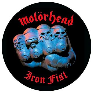 Motorhead Iron Fist Quality Vinyl Sticker 100mm Gloss Finish B2g 1