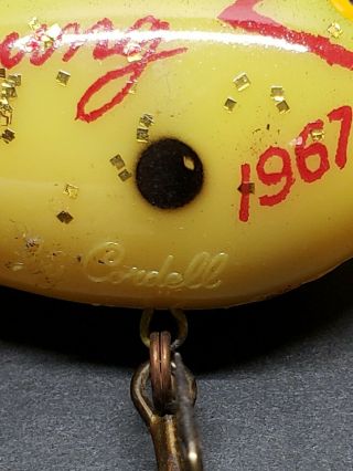 Fred Young Signature Series 1967 Big - O,  Cotton Cordell Plug Lure Bait 2
