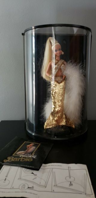 1990 Bob Mackie Gold Barbie Doll First In Series