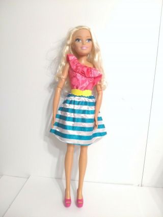 Barbie Doll 28 Inch Just Play 2013 Mattel Best Fashion Friend Large Barbie