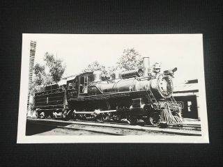 Antique Fort Smith & Western Railway Railroad Train Locomotive No.  4 Photo