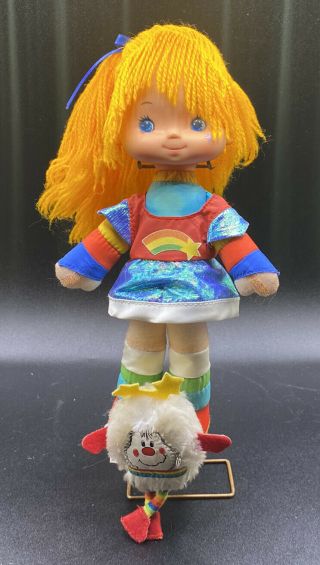 Vtg 1983 Rainbow Brite Doll 10 " Mattel Plush Twink Sprite Hallmark Toy Vgc See