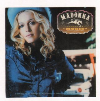 Sticker Madonna Maverick Music (boy Toy 2009) Licensed Stop Buying Bootlegs