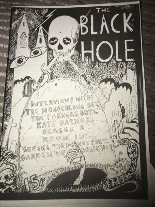 The Black Hole Fanzine 2 The Monochrome Set The Smiths Kate Garner
