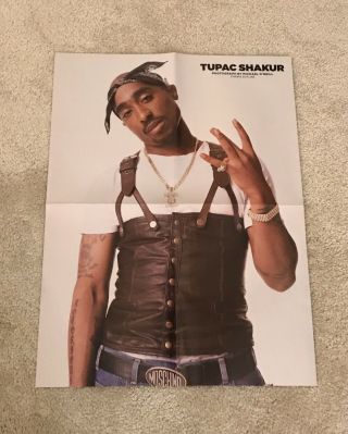 Tupac Shakur - Rap Hip Hop Legend Poster Rare