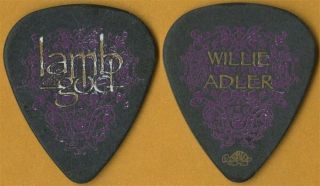 Lamb Of God Willie Adler Authentic 2007 Sacrament Tour Custom Stage Guitar Pick