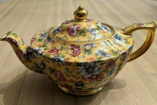 James Sadler Teapot Sophie Chintz Made In England