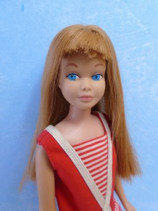Vintage Barbie Titian/redhead Sl Skipper Doll 1963