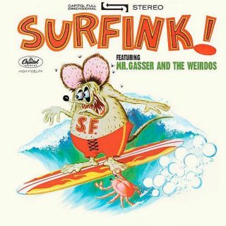 Surfink Mr Gasser The Weirdos Roth Decal Vinyl Bumper Sticker Or Fridge Magnet
