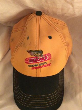 Vintage Dekalb Seed Feed Patch Farmer Adjustable Hat Cap K Products