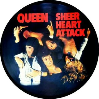 Queen Sheer Heart Attack Freddie Mercury Decal Vinyl Sticker 100mm 4 " B2g1f